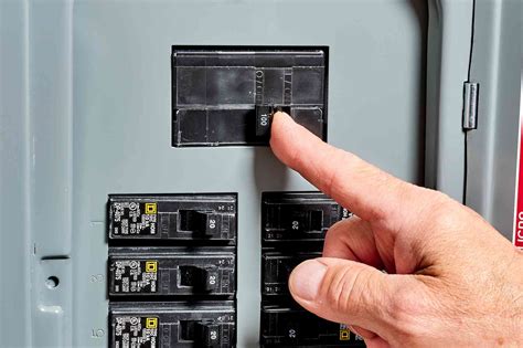 off position circuit breaker panel